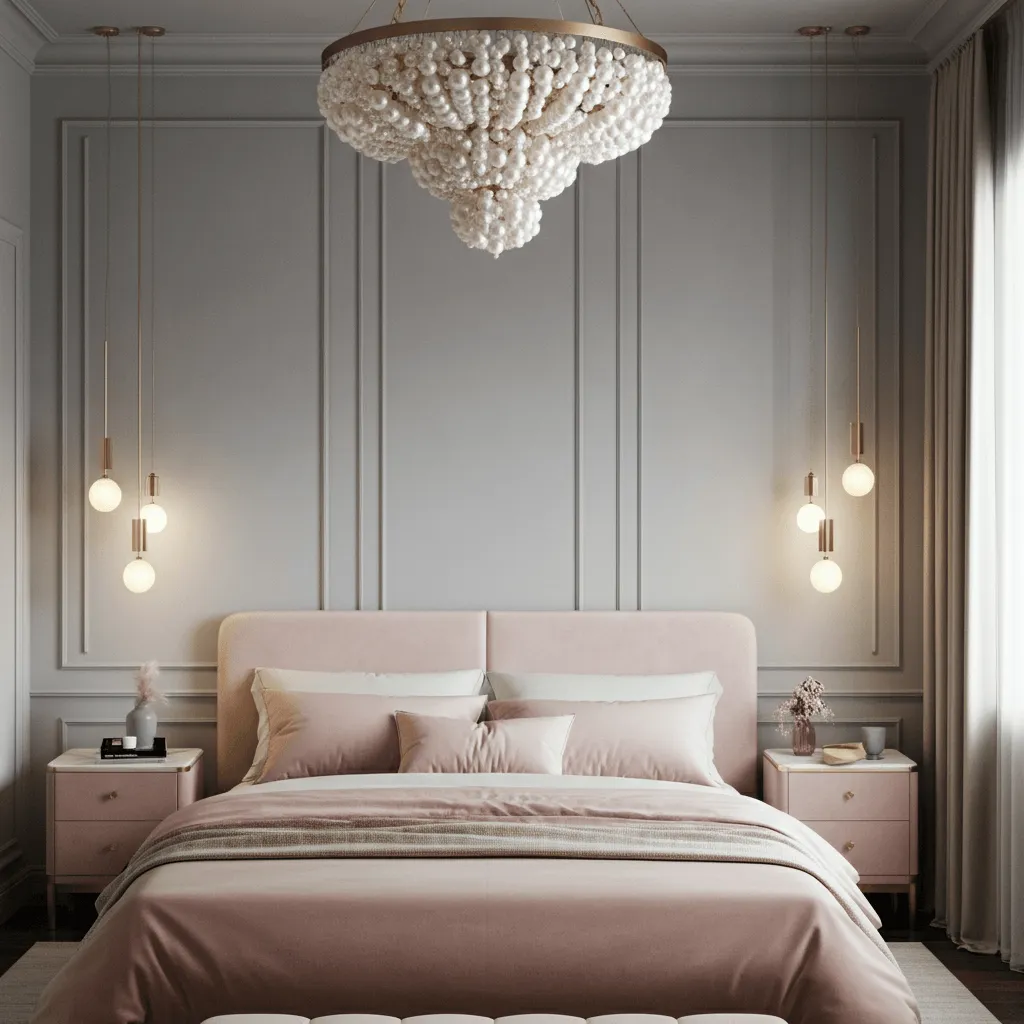 Soft Grey and Blush Combo