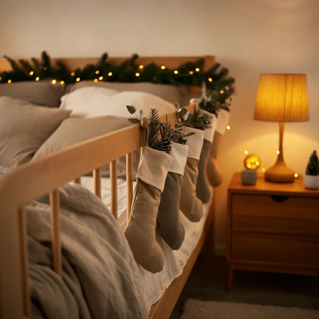 Stockings in Bedroom