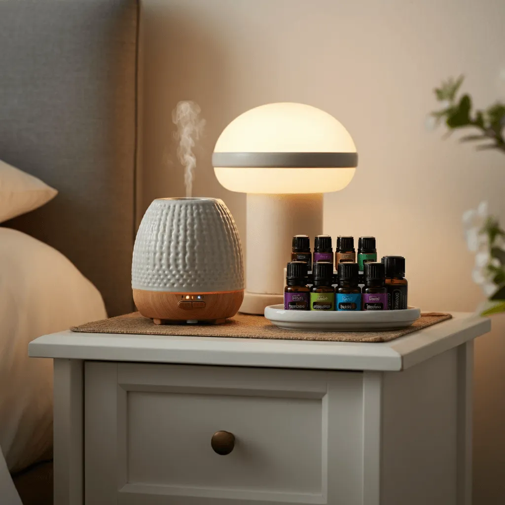 Stylish Diffuser Nightstand