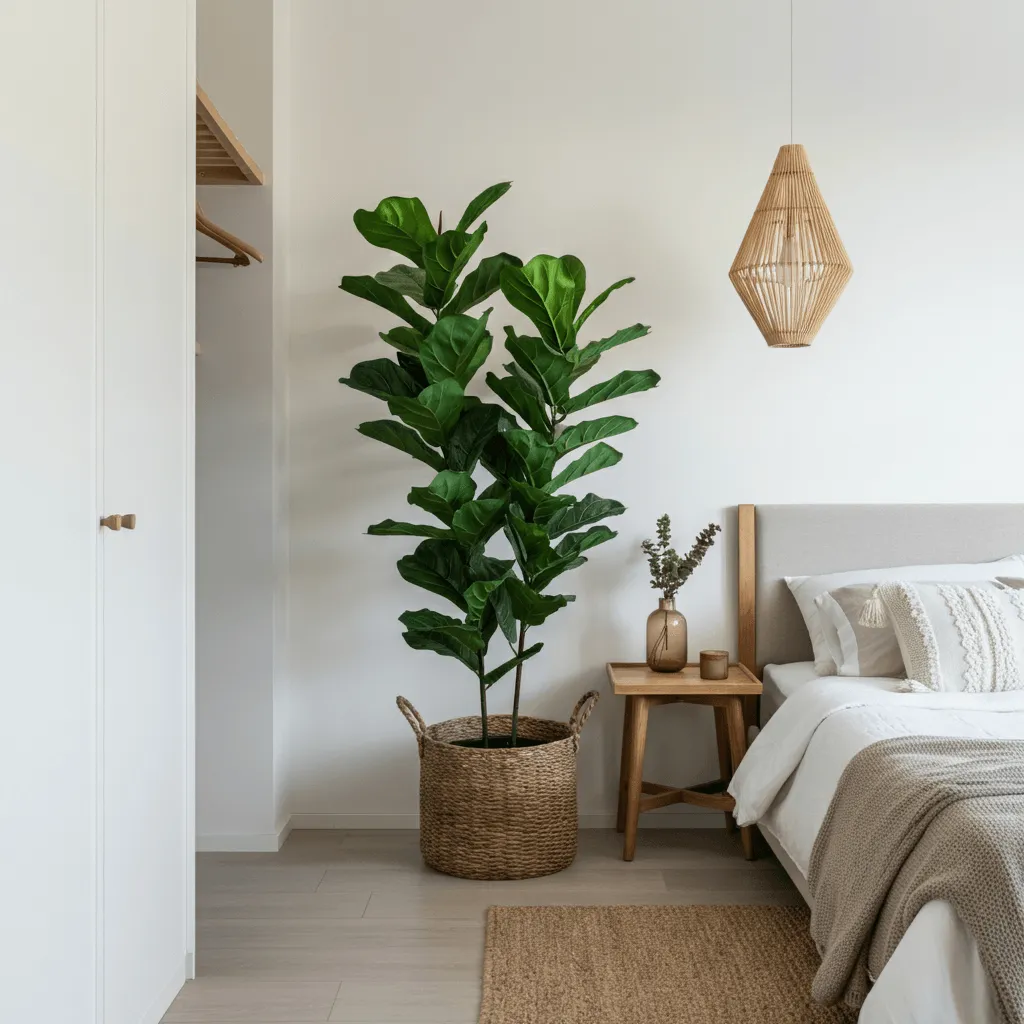 10 Bedroom Fake Plant Ideas That Look Incredibly Real 5 Tall Artificial Plants