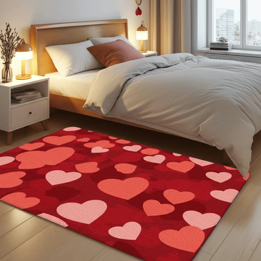 20 Romantic Valentine Bedroom Decor Ideas to Set the Mood 15 Themed Area Rugs