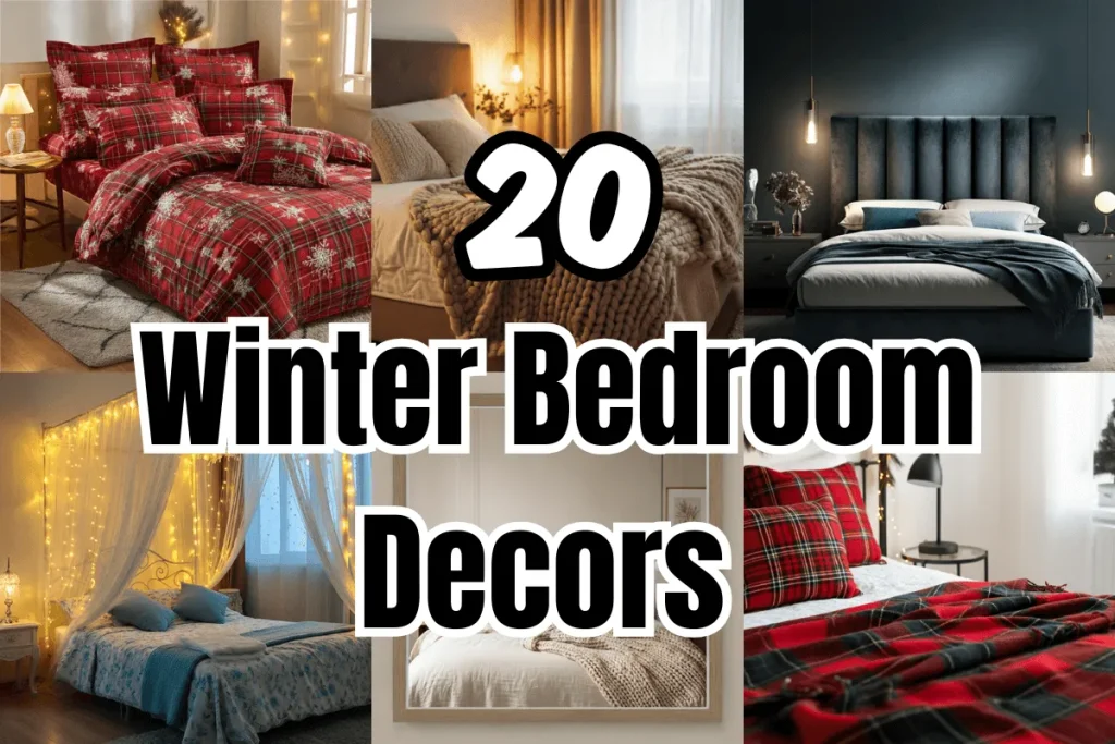 WINTER BEDROOM DECOR