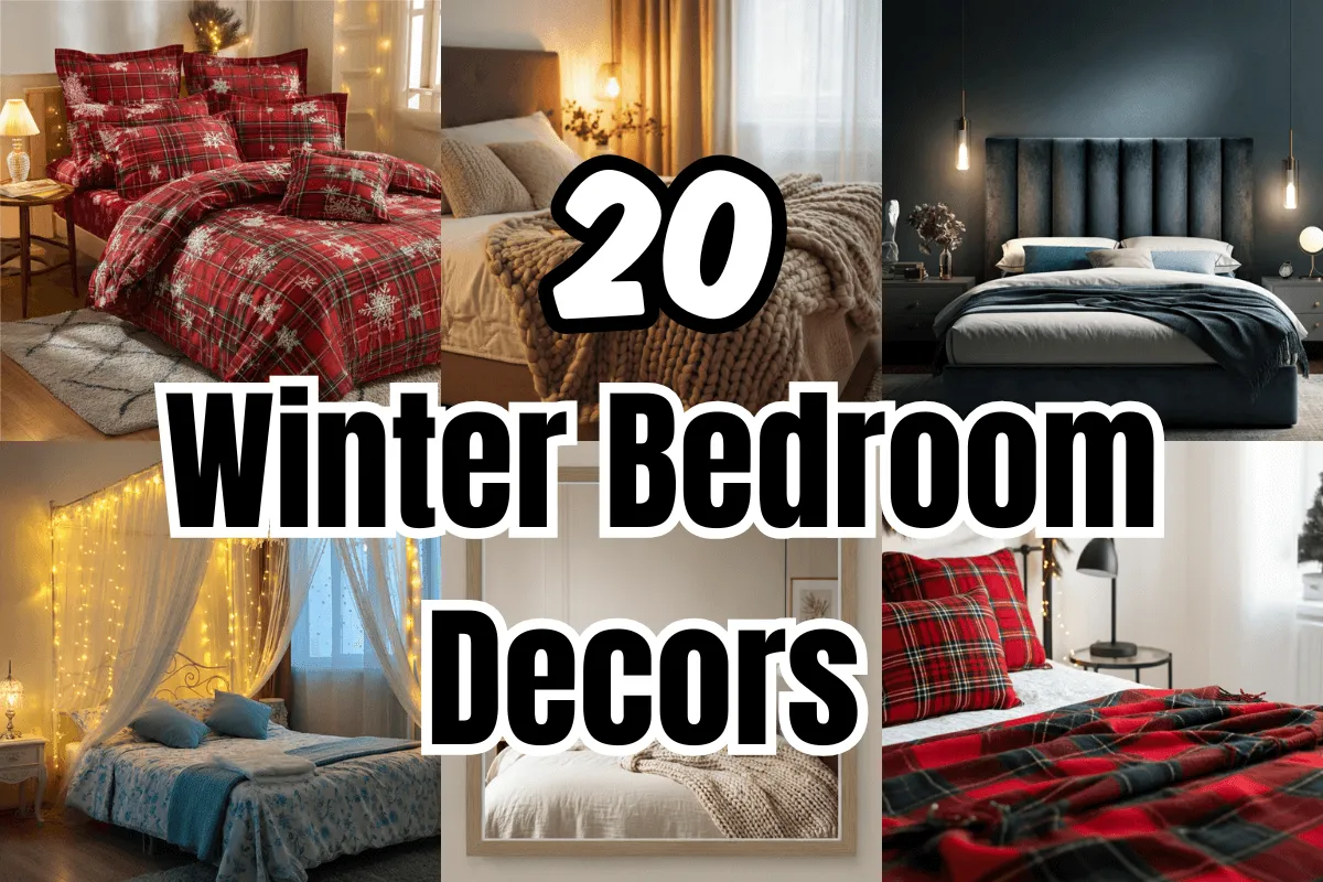 WINTER BEDROOM DECOR