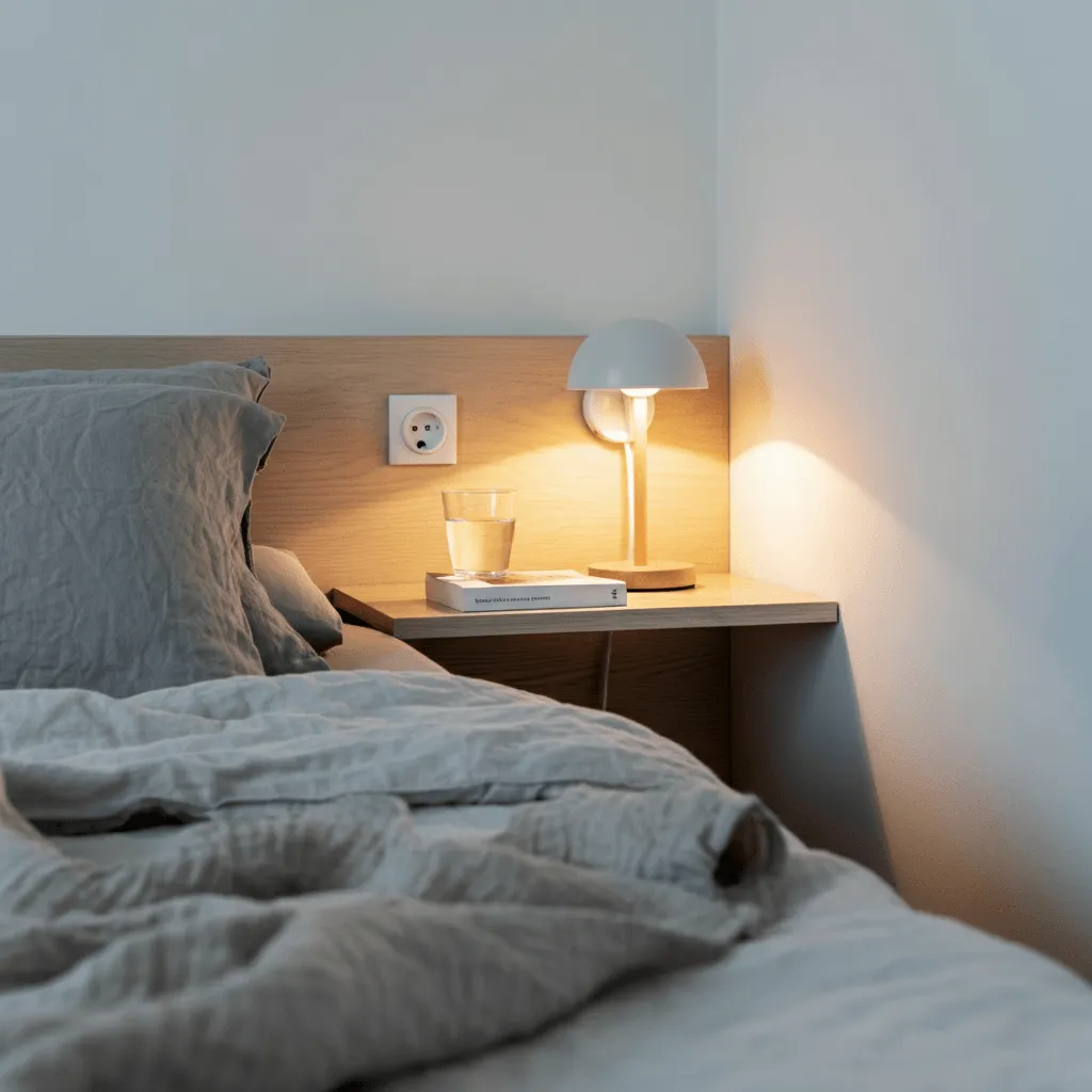 10 Genius DIY Bedroom Decor Ideas for Small Spaces 5 Wall-Mounted Nightstand