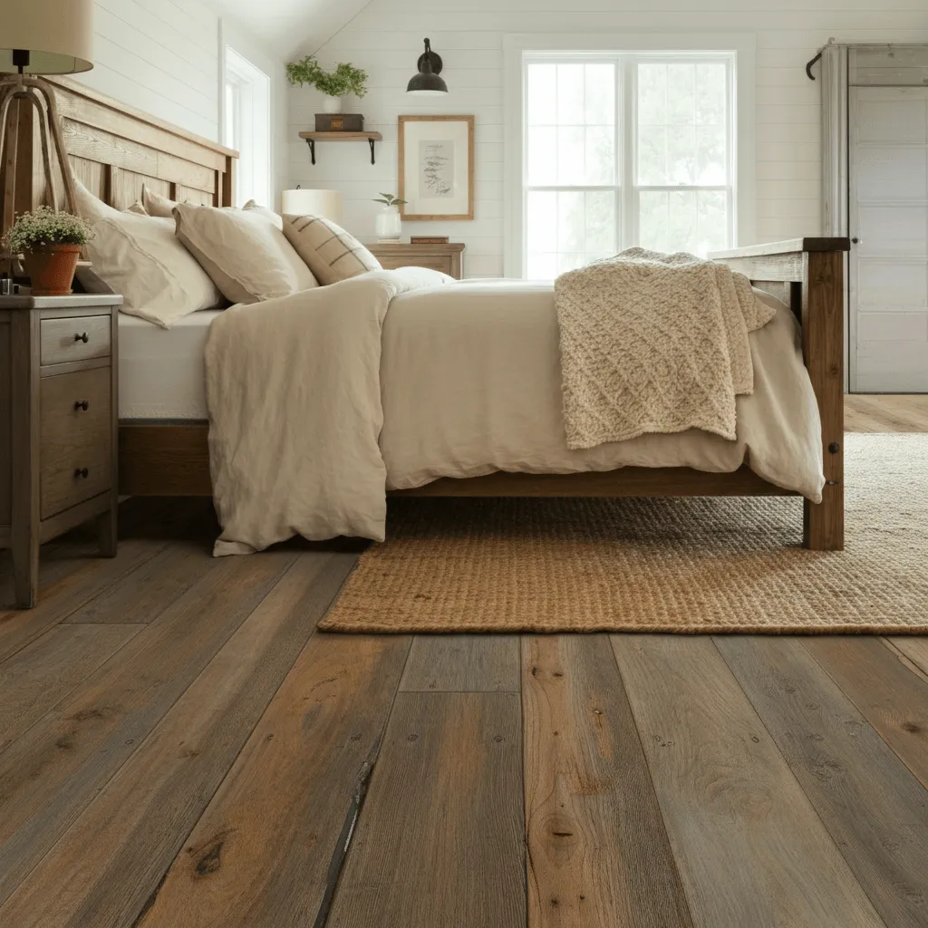 Weathered Wooden Flooring