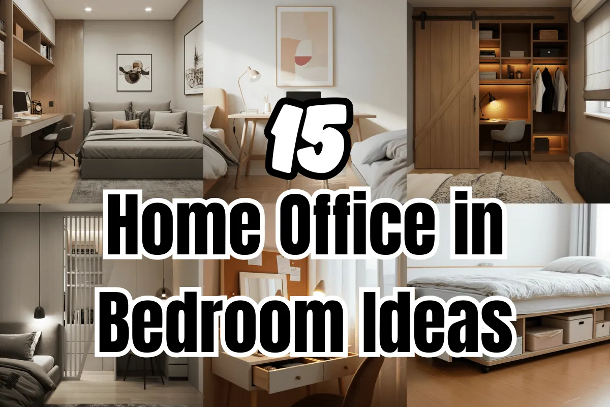 15 Home Office in Bedroom ideas That Feel Spacious & Chic 1 Home Office in Bedroom Ideas