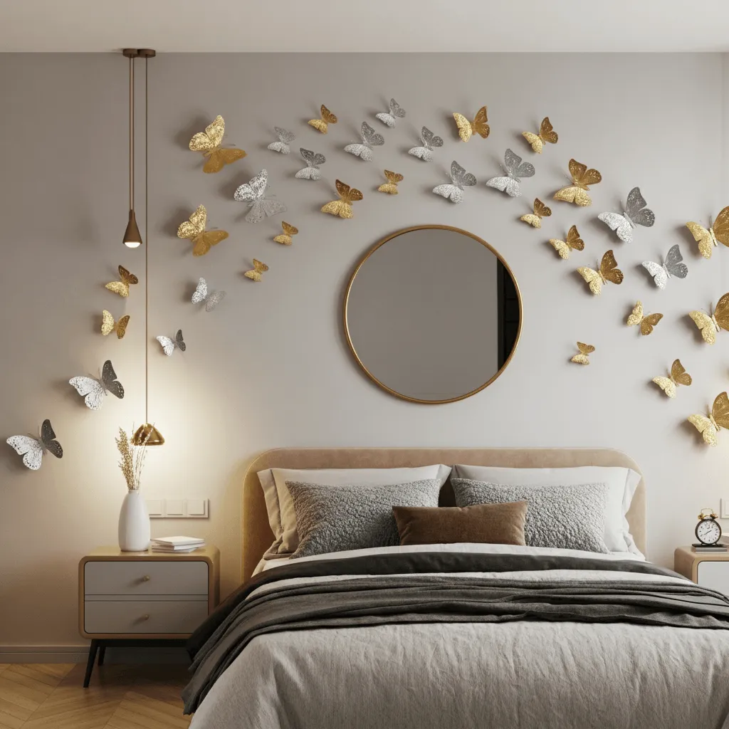 3D Butterfly Wall Decals