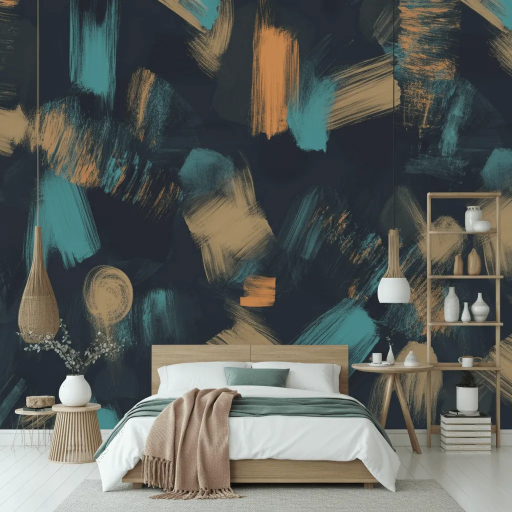 Abstract Motion Mural
