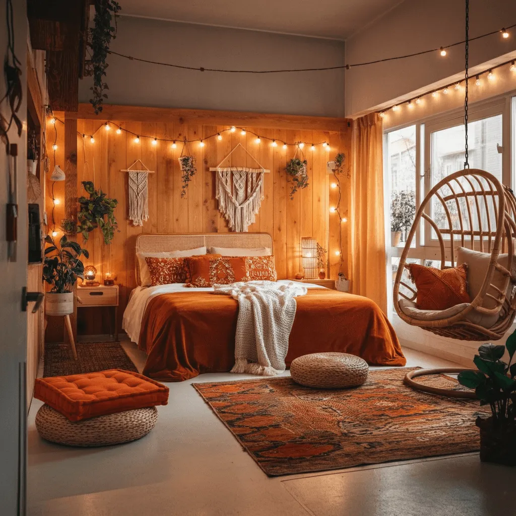 Aesthetic Boho Bedroom