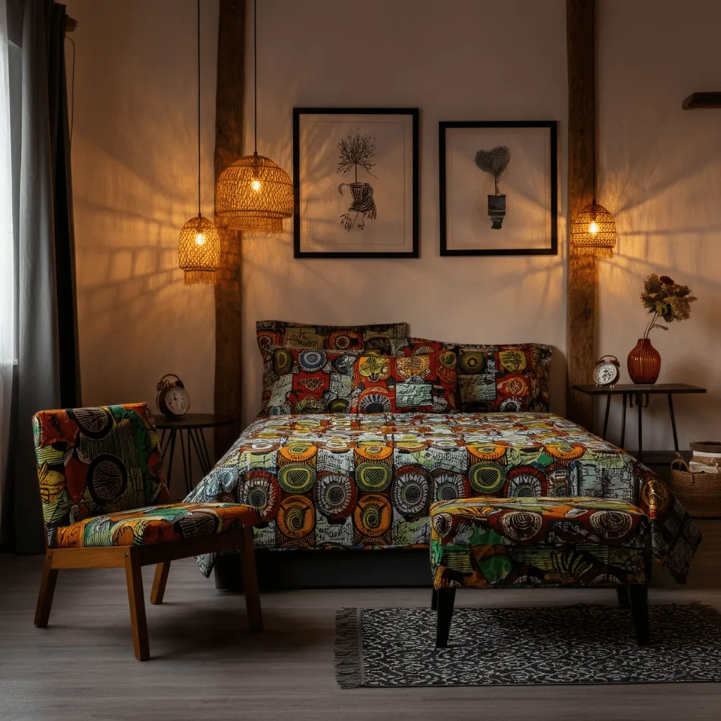 African Print Upholstery