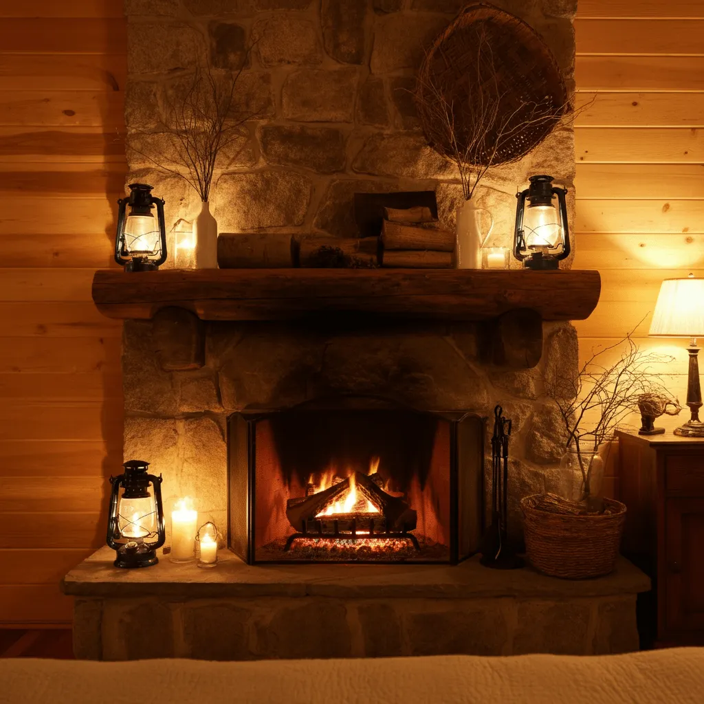 Ambient Fireplace Features