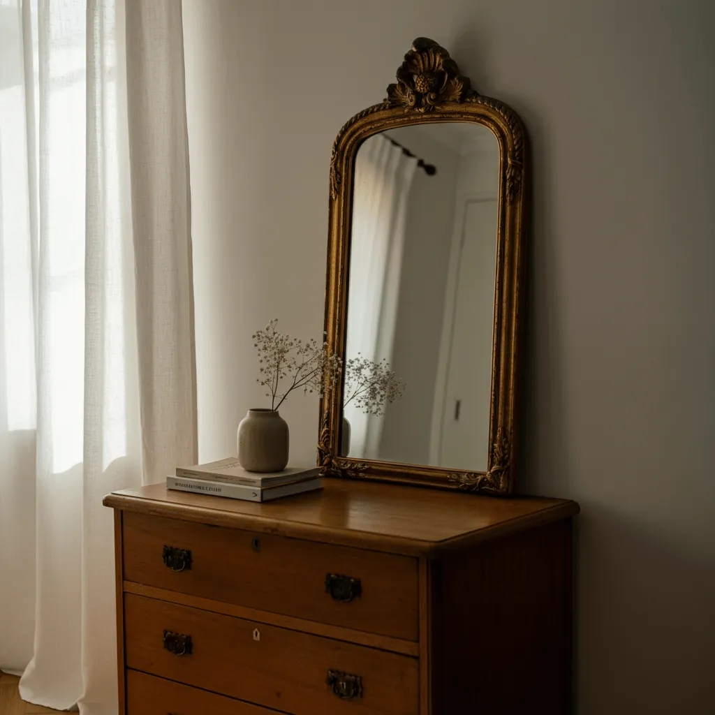 Antique Mirror Decor