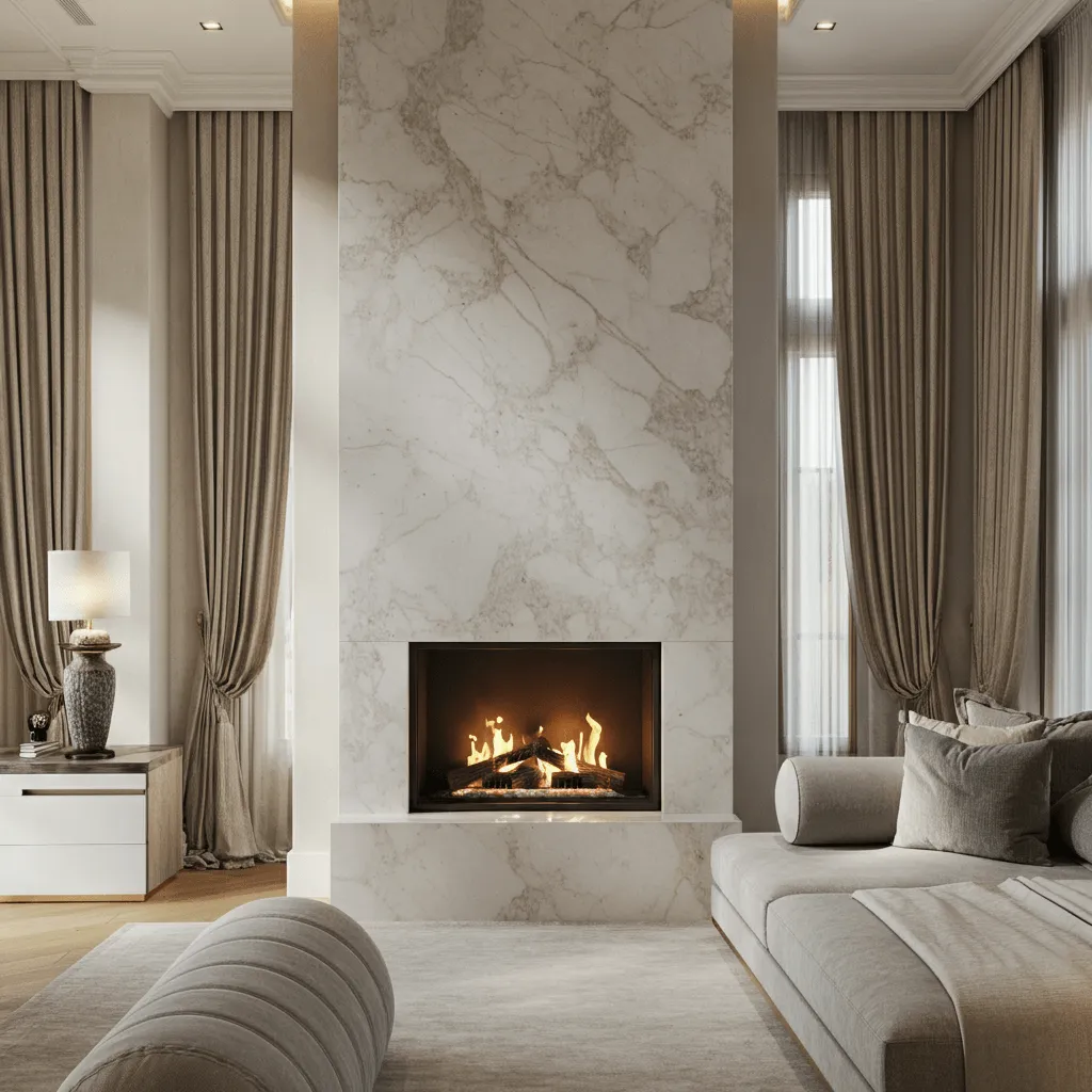 10 Bedroom Fireplace Ideas That Add Instant Luxury to Any Room 10 Architectural Fireplace Grandeur