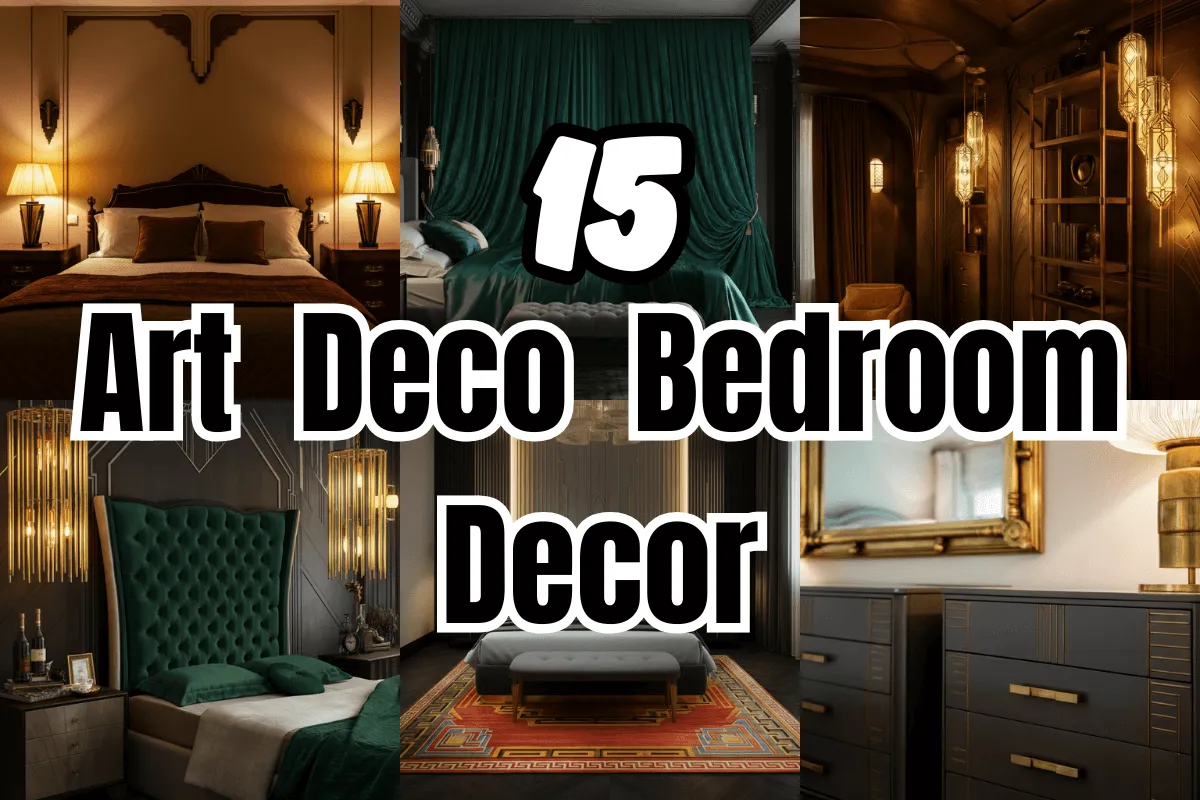 Art Deco Bedroom Decor