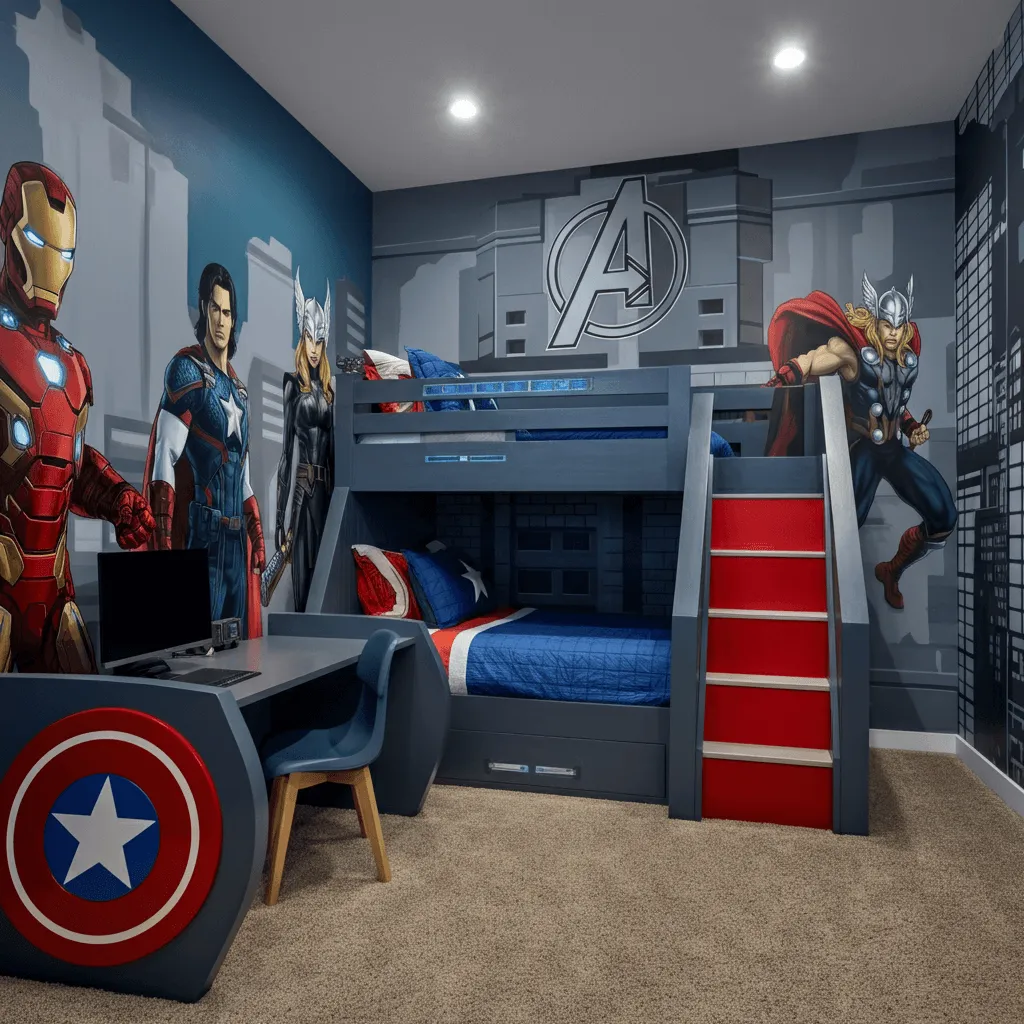 Avengers Assemble Bedroom