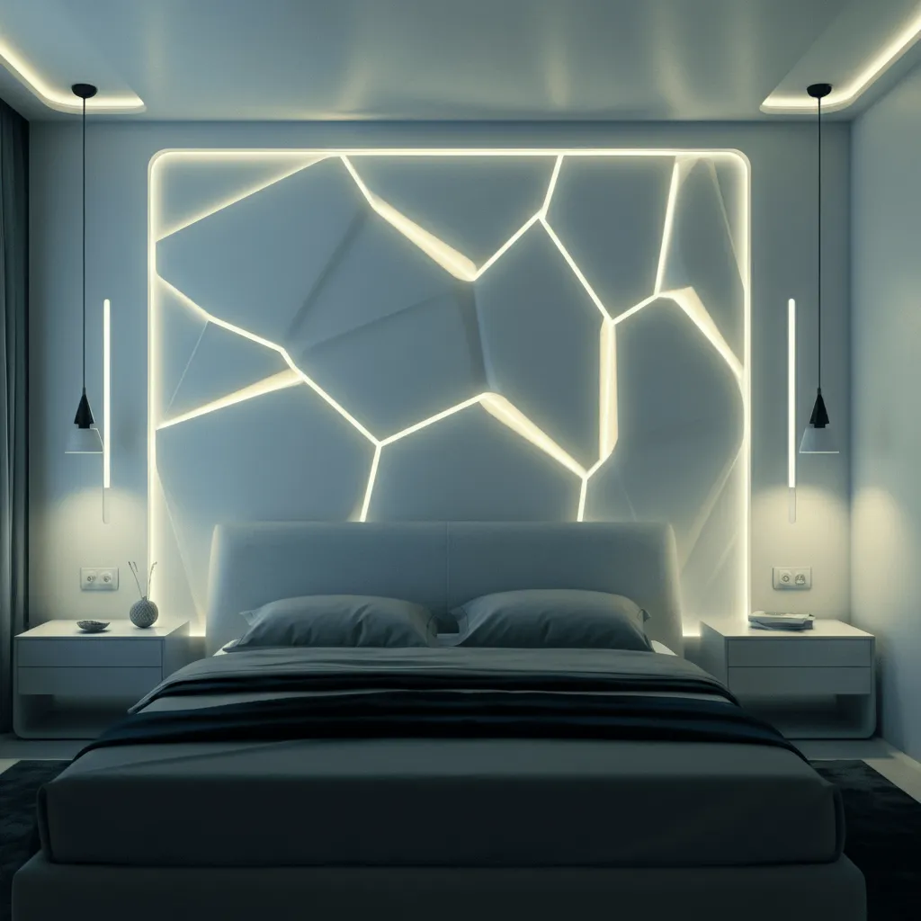 Backlit LED Headboard