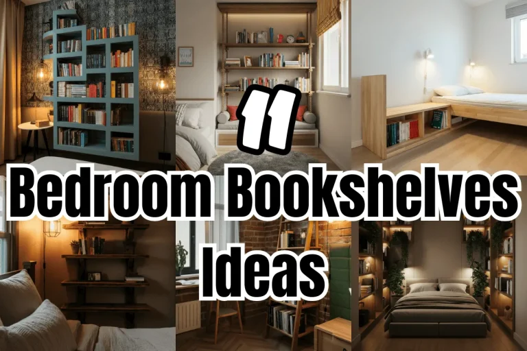 Bedroom Bookshelves Ideas