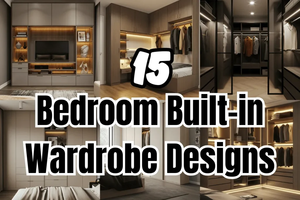 Bedroom Built-in Wardrobe Designs