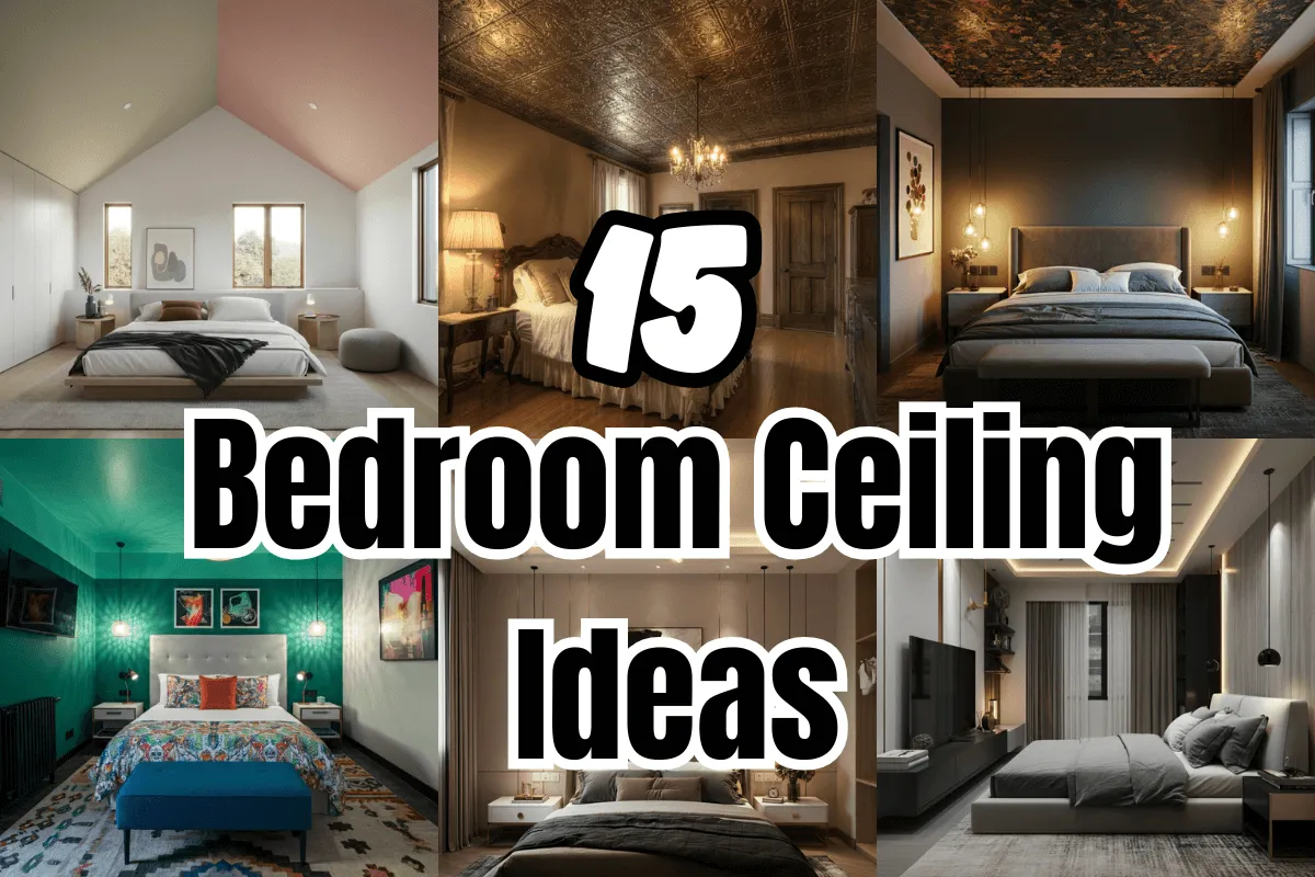 15 Stunning Bedroom Ceiling Ideas to Transform Your Space 1 Bedroom Ceiling Ideas