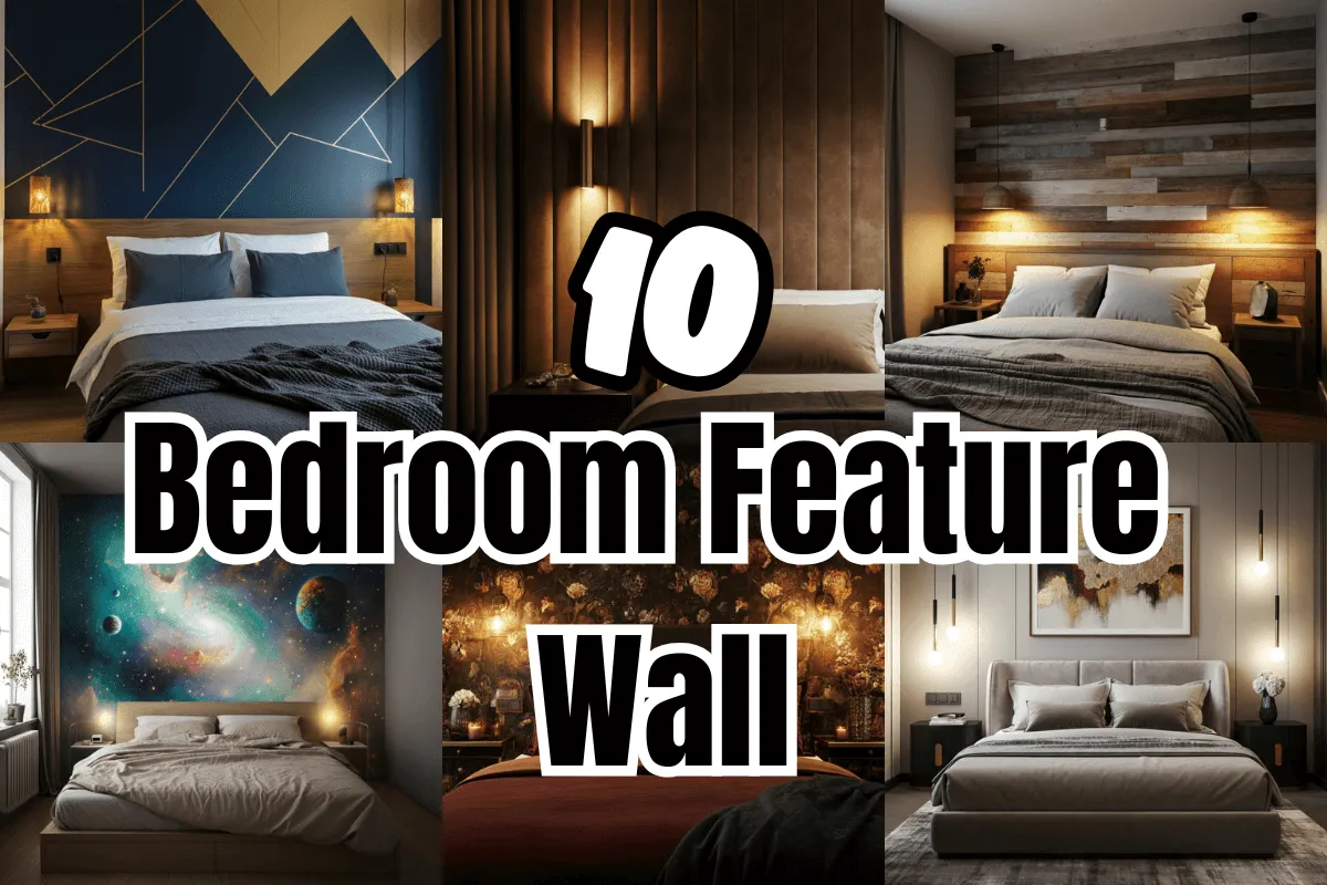 Bedroom Feature Wall Decors That Will Instantly Steal the Spotlight 1 Bedroom Feature Wall
