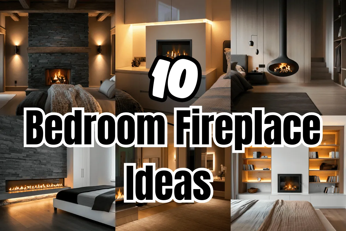 10 Bedroom Fireplace Ideas That Add Instant Luxury to Any Room 1 Bedroom Fireplace Ideas