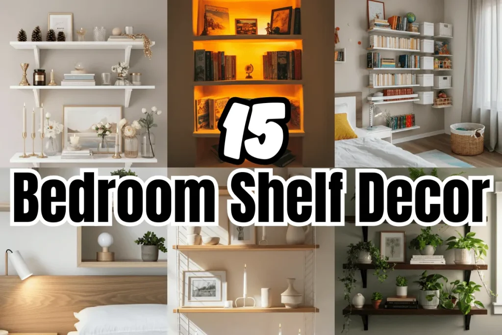 Bedroom Shelf Decor