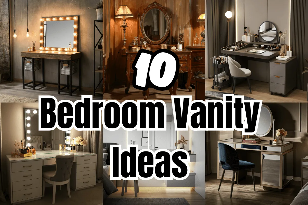 10 Bedroom Vanity Ideas to Elevate Your Space 1 Bedroom Vanity Ideas