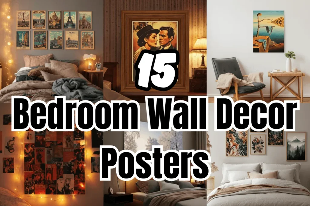 Bedroom Wall Decor Posters