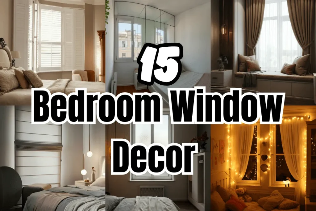 Bedroom Window Decor