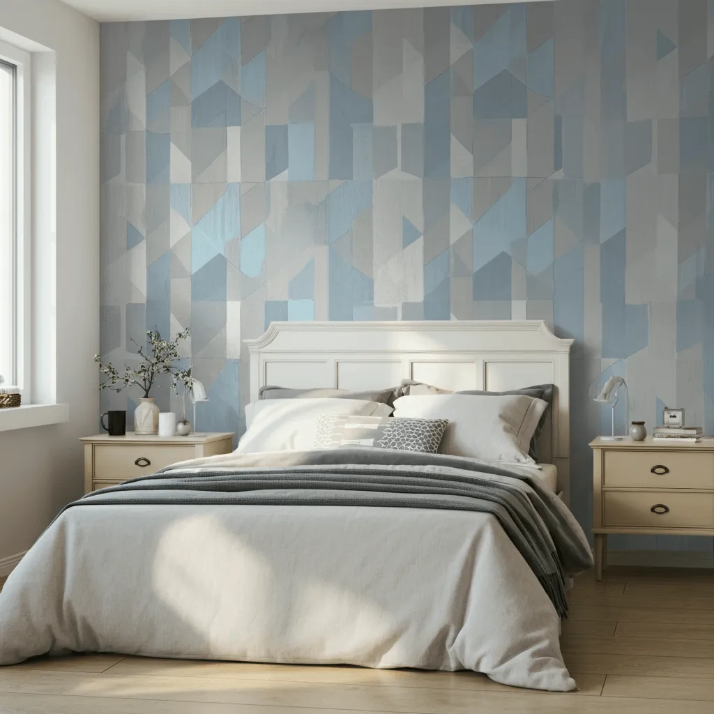 Blue and Grey Wallpaper