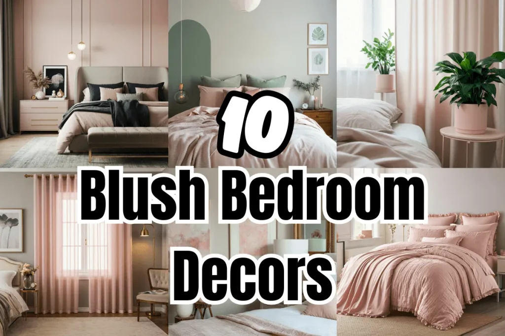 Blush Bedroom Decors