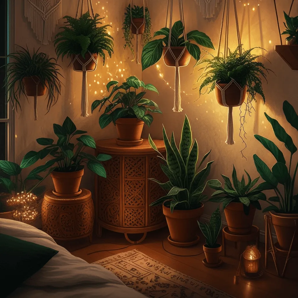 Boho Plant Corner