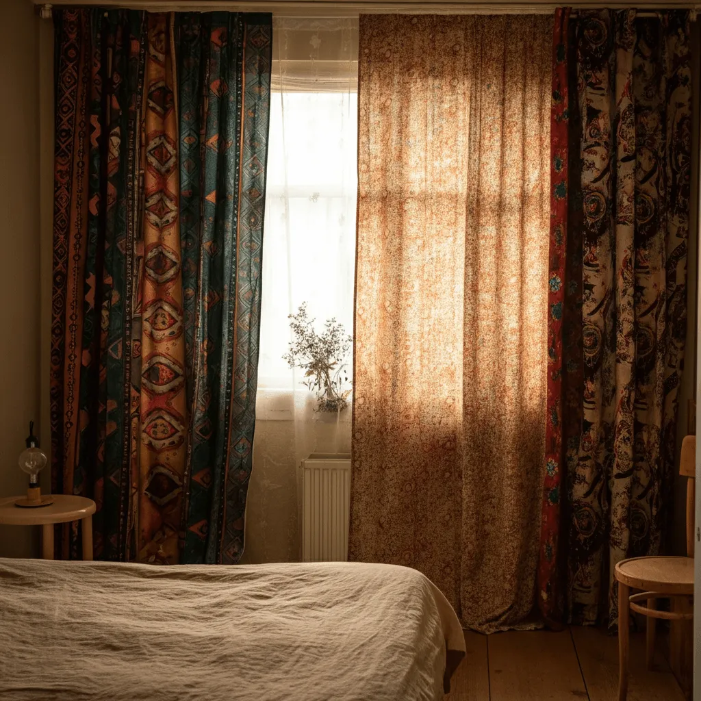 Bold Patterned Curtains