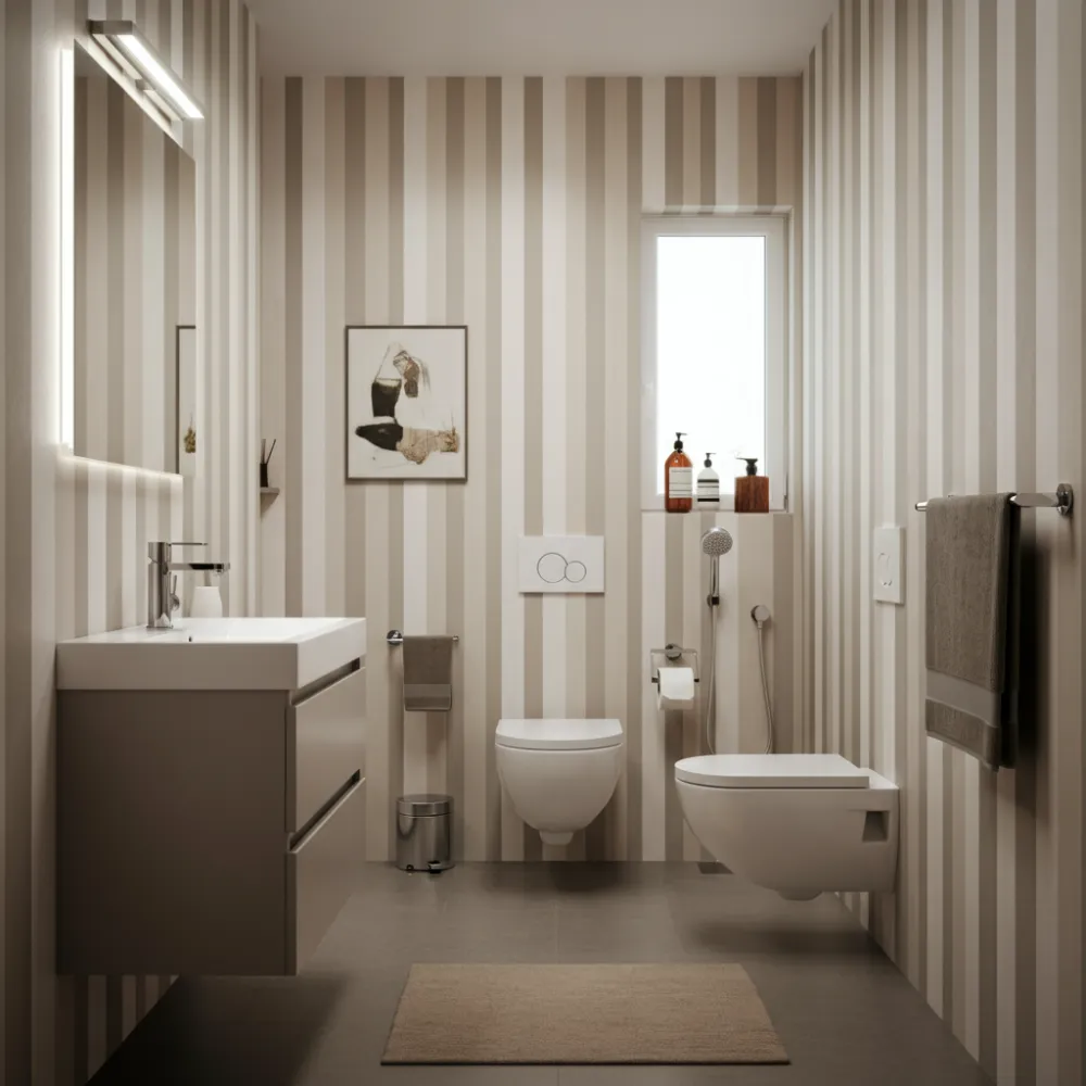 Bold Vertical Stripes