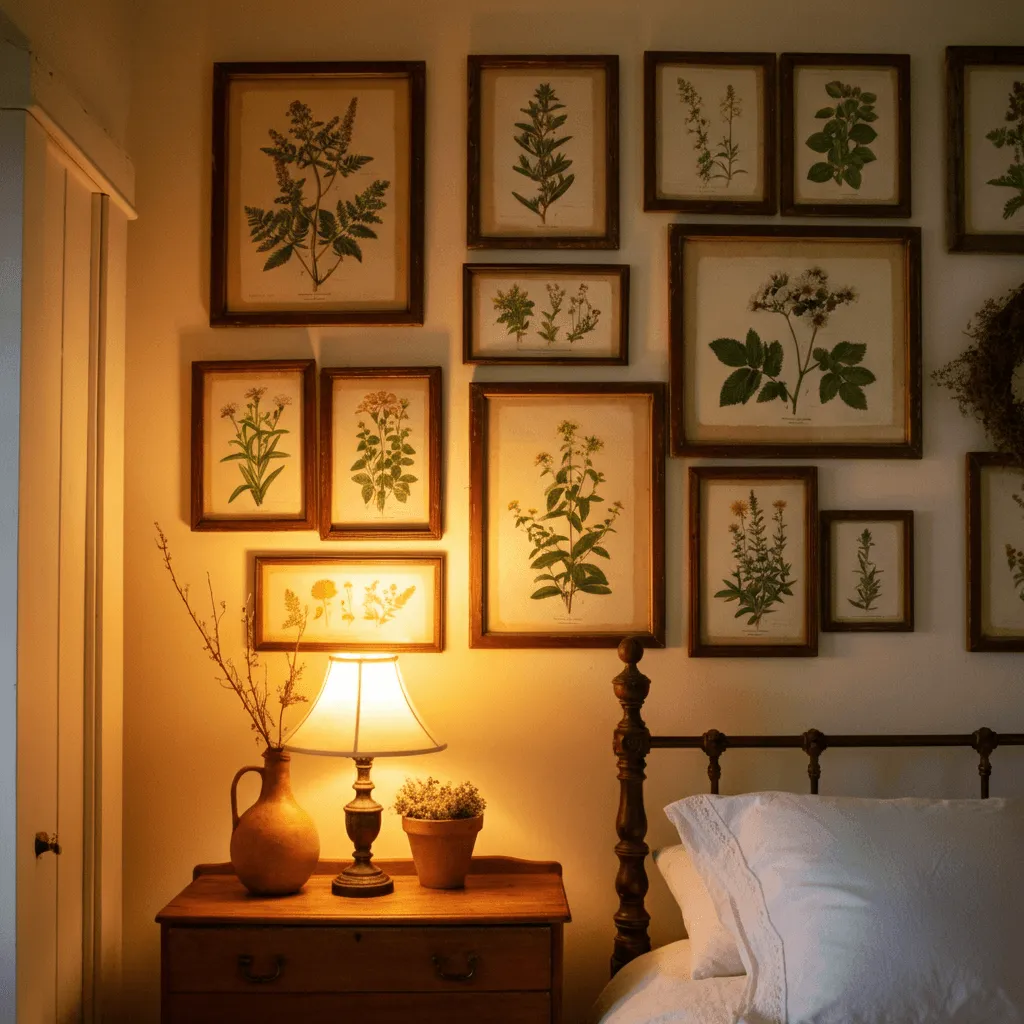 Charming Farmhouse Bedroom Wall Decor Ideas to Try Now 15 Antique Window Frame Art