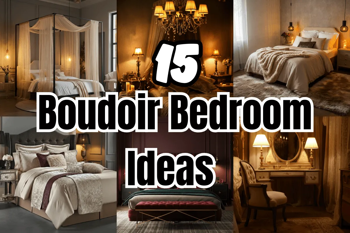 10 Boudoir Bedroom Ideas That Feel Romantic, Bold & Luxurious 1 Boudoir Bedroom Ideas