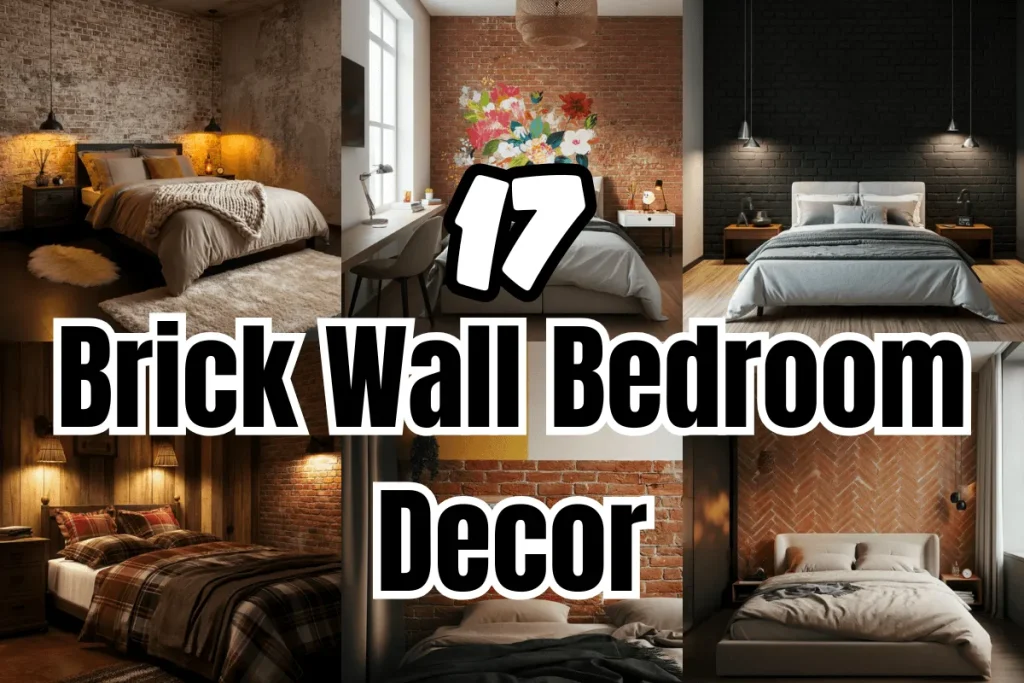 Brick Wall Bedroom Decor