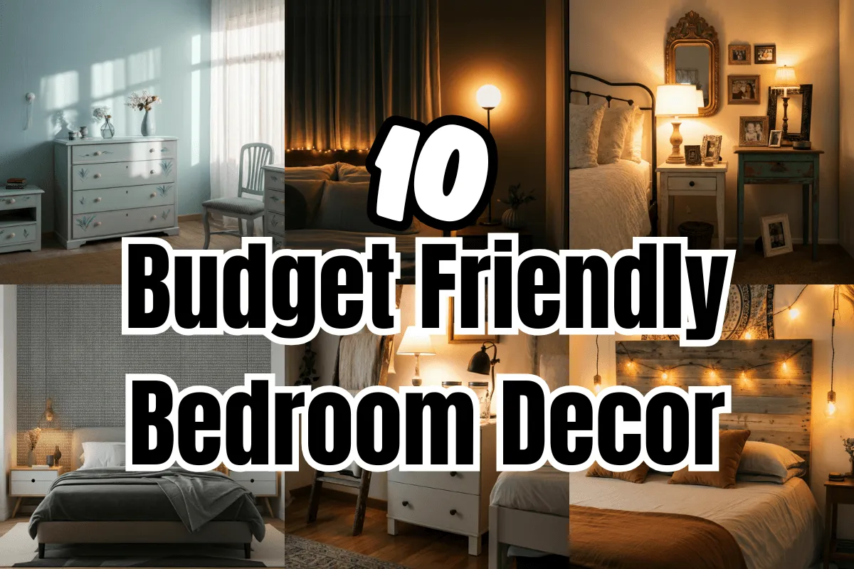 Budget Friendly Bedroom Decor