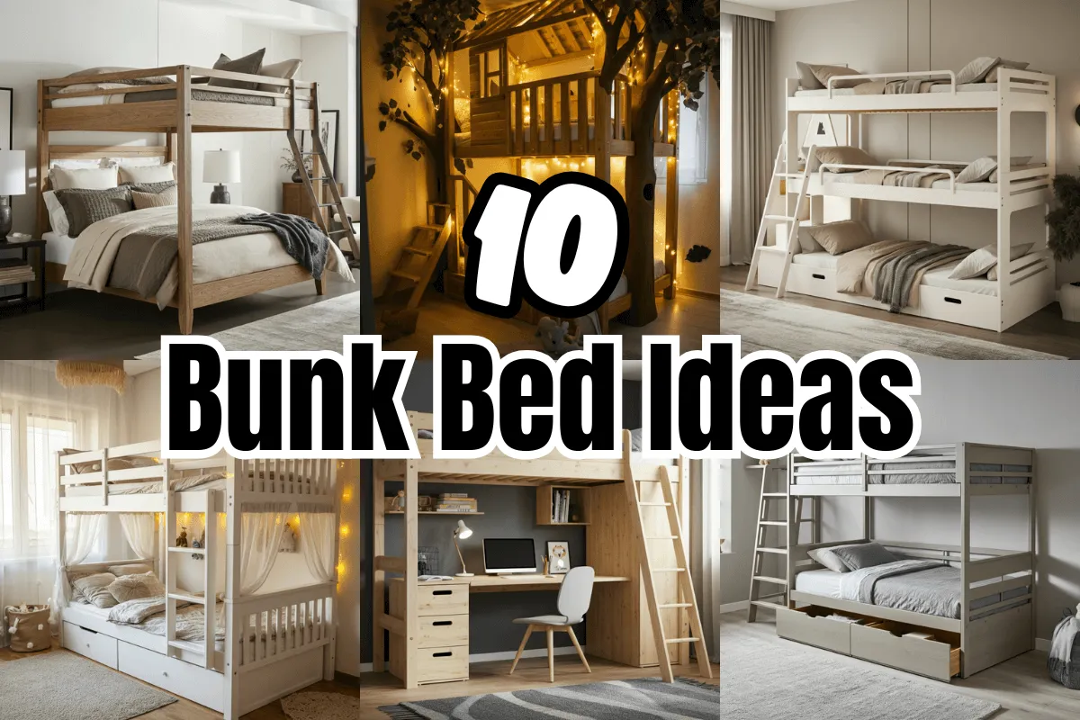 10 Bunk Bed Ideas to Maximize Space and Style 1 Bunk Bed Ideas