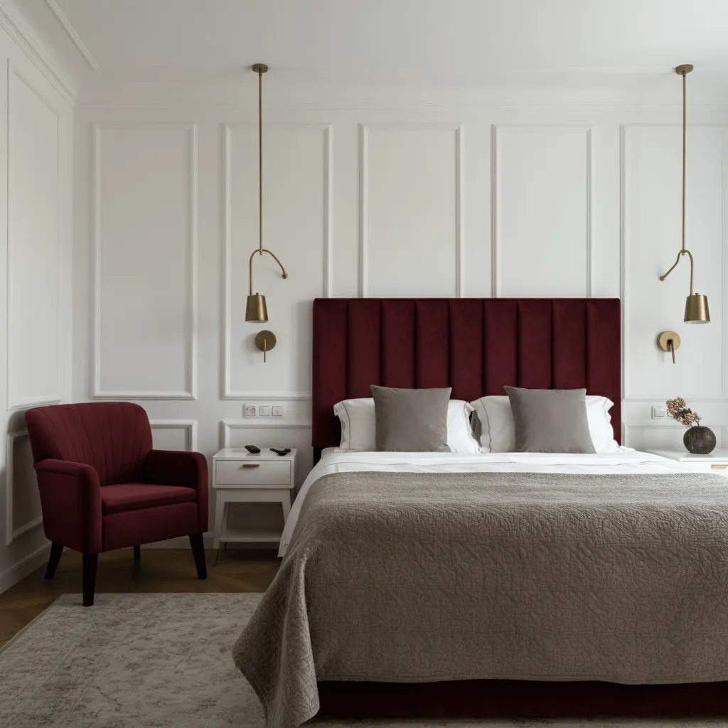 Burgundy Furniture Pieces