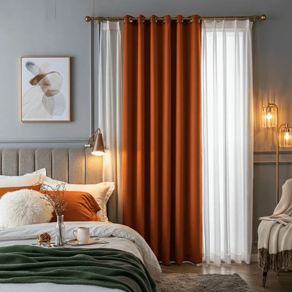 Burnt Orange Curtains