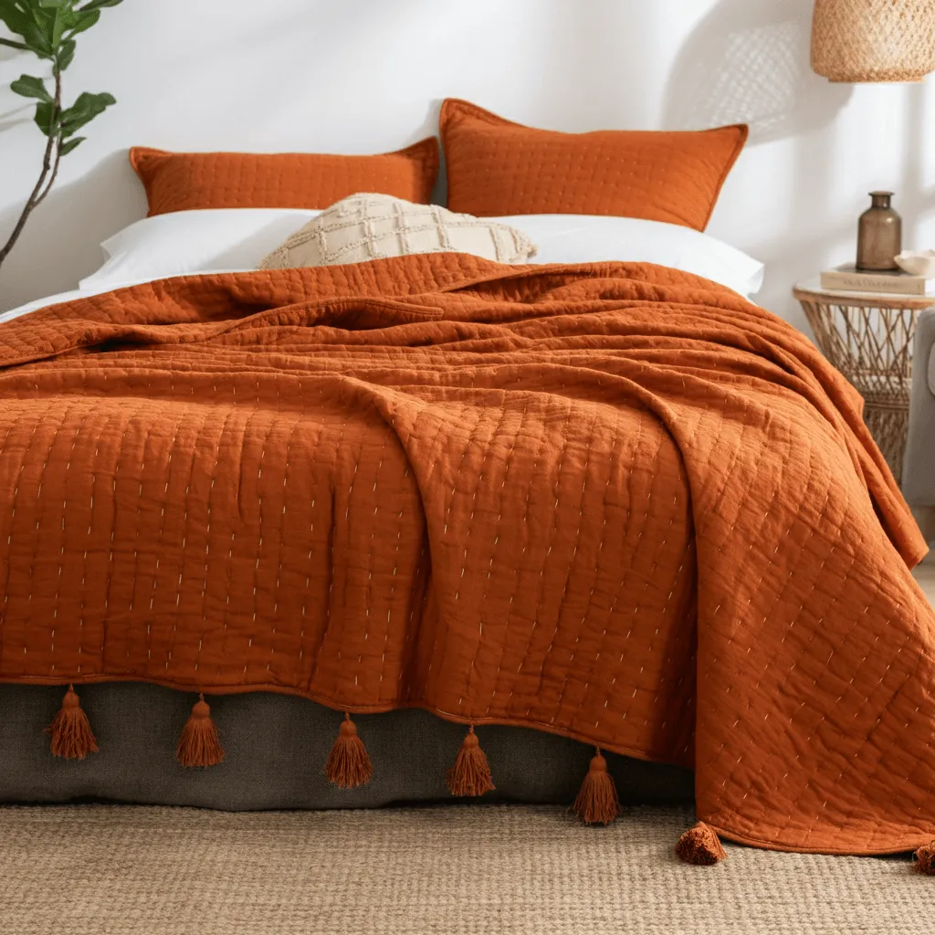 Burnt Orange Quilt