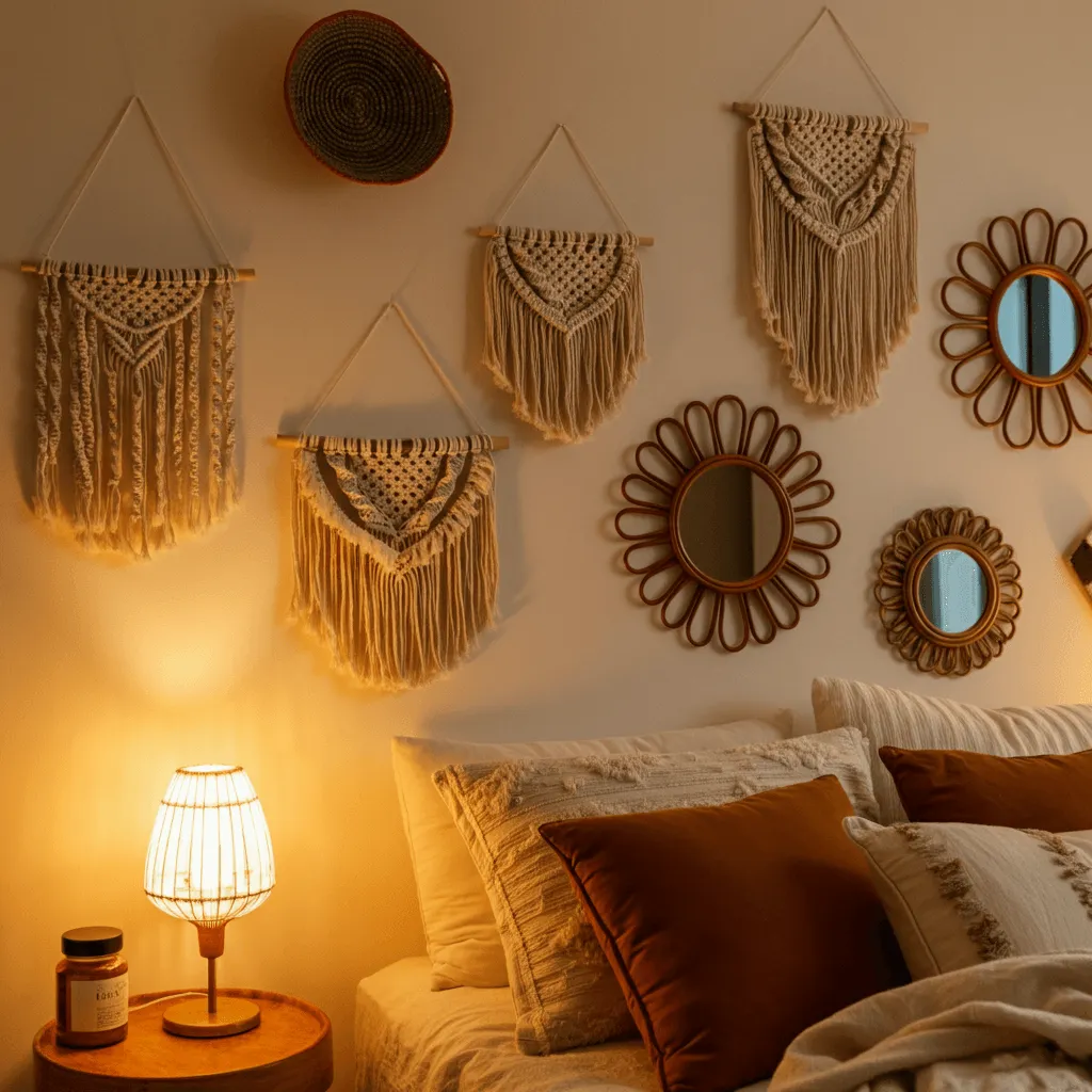 Burnt Orange Wall Decor