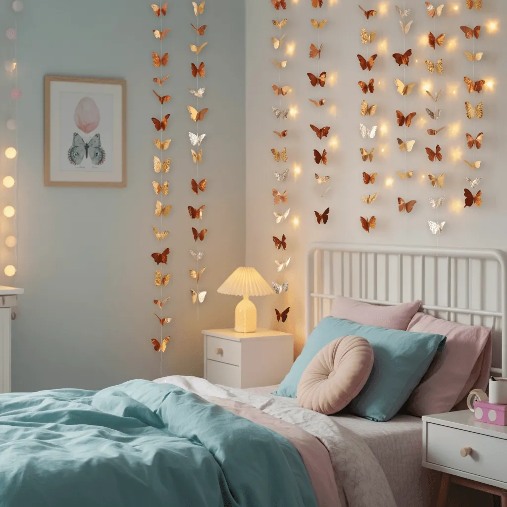 Butterfly Garland Decor