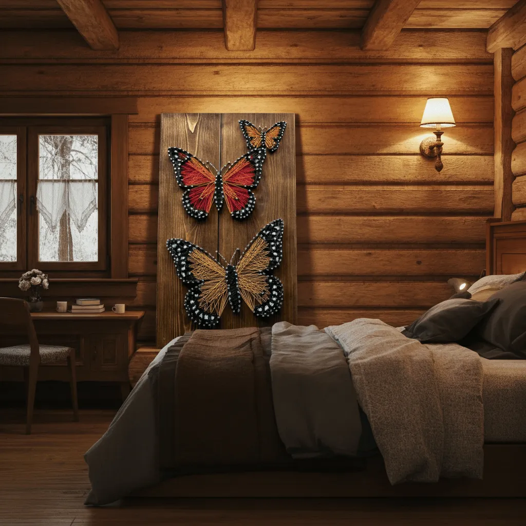 Butterfly String Art