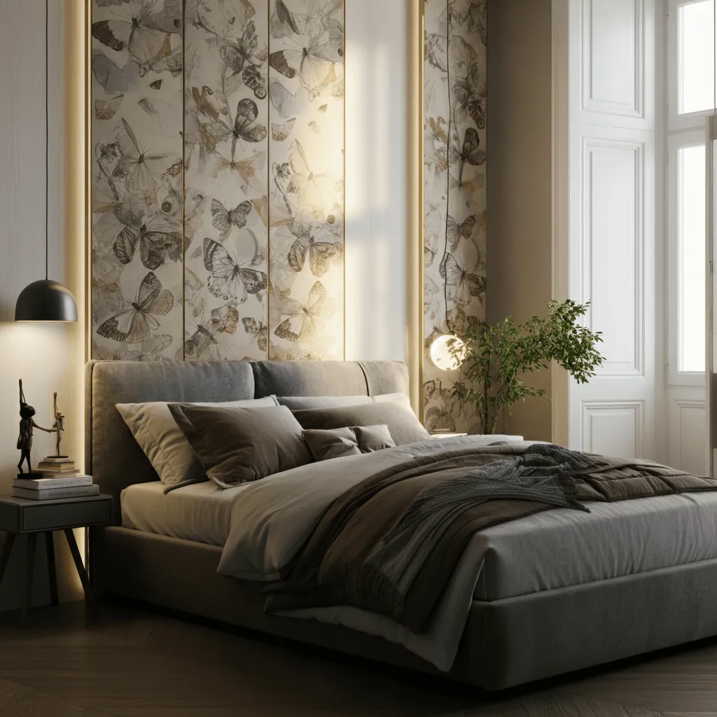 Butterfly Wallpaper Panels