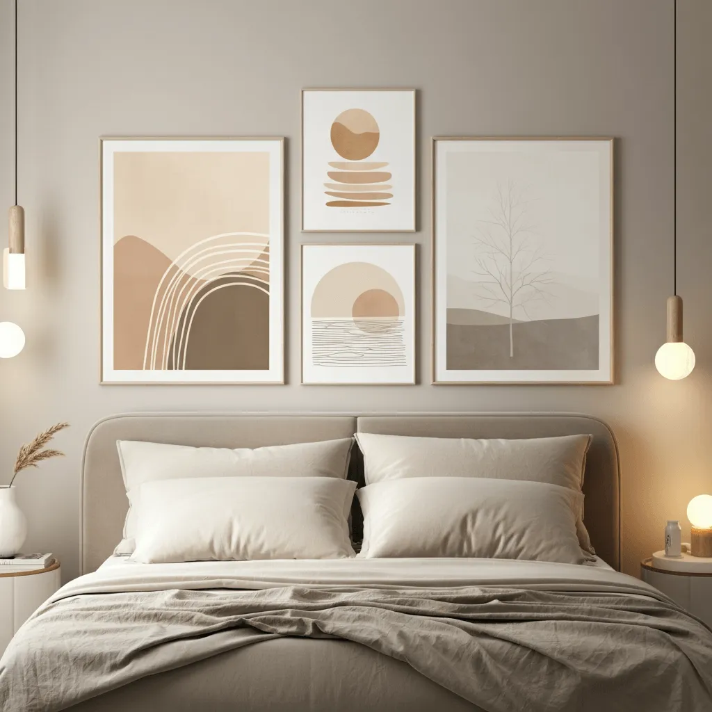 14 Zen Bedroom Decor Ideas for a Serene Sanctuary 13 Calming Artwork Bedroom