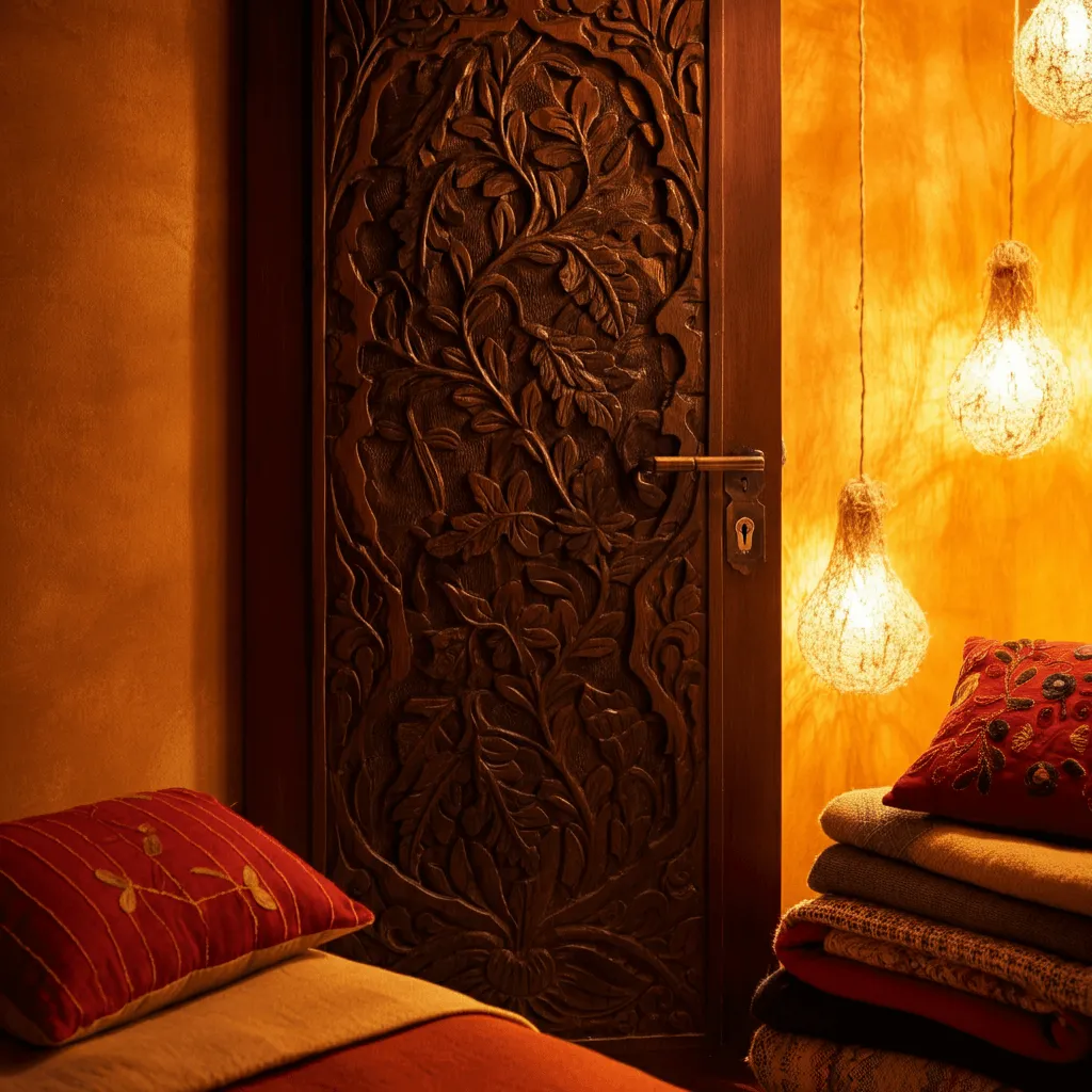 These Bedroom Door Designs Are So Stylish, They Steal the Spotlight 10 Carved Wooden Door