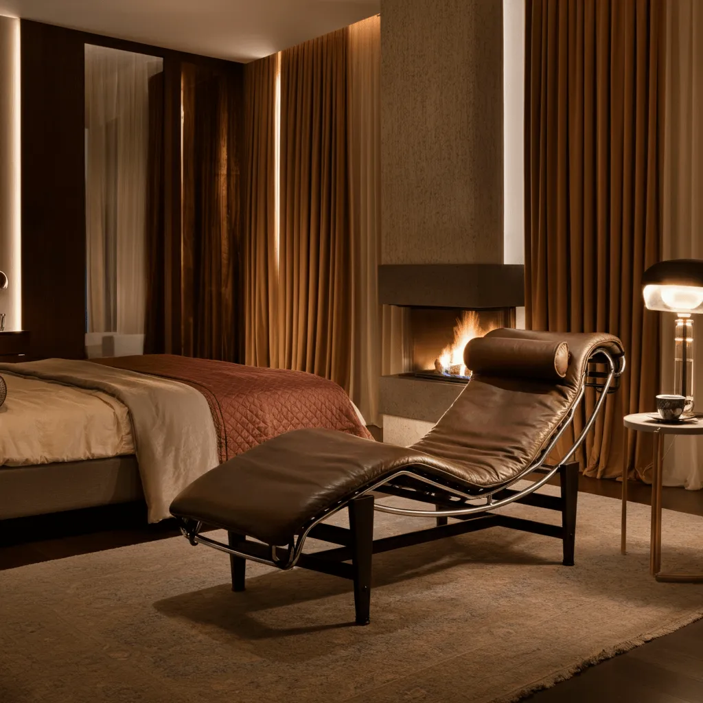 Chaise Lounge in Master Bedroom