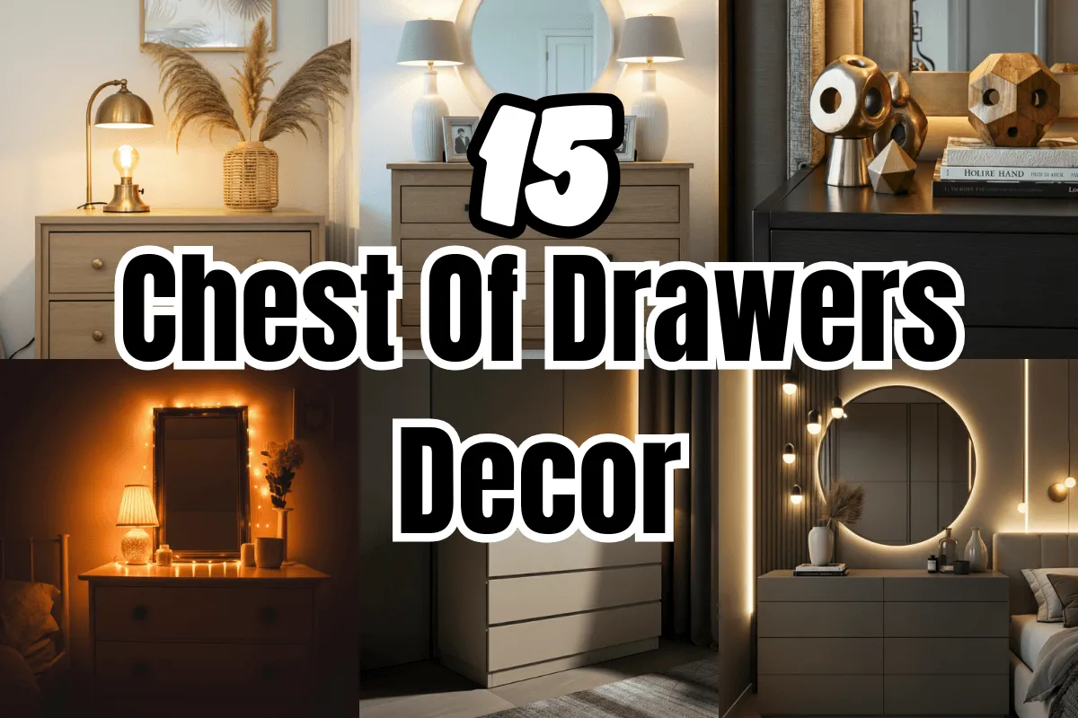 Chest of Drawers Decor
